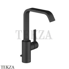 Dornbracht IMO Смеситель для раковины высокий, с донным клапаном 33528671-33, черный матовый