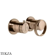 Gessi ANELLO Смеситель для душа с переключателем 2 потока ванна-душ 63380-030, Copper глянец Gessi ANELLO Смеситель для душа с переключателем 2 потока ванна-душ 63380-030, Copper глянец