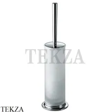 Colombo Link Ёршик туалетный напольный стекло матовое, B2406.CR, хром глянец