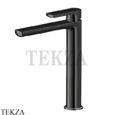 Newform HAKA Смеситель для раковины высокий, без гарнитура 72015.01.093, черный матовый