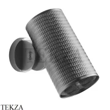 Gessi 316 SPOTWATER MECCANICA Душевая головка настенного крепления, многоструйная 57221-707, Black Metal Brushed