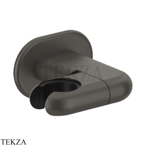 Gessi Goccia Держатель для душевой лейки поворотный 33760-707, Black Metal Br. PVD