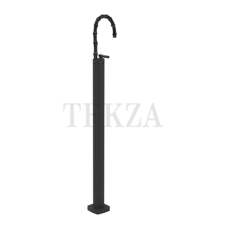 Gessi Jacqueline Смеситель для раковины напольный, внешняя часть 77395-299, черный матовый