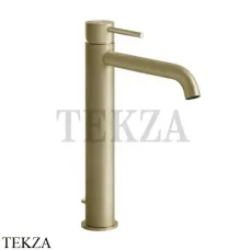 Gessi 316 FLESSA Смеситель для раковины, с донным клапаном 54003-727, Brushed Brass