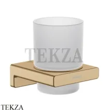 Hansgrohe AddStoris Стакан для зубных щеток настенный 41749140, Brushed Bronze