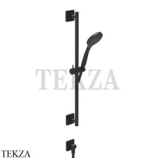 Gessi Emporio Shower Душевая штанга с душевой лейкой 1 режим и выводом 47316-299, Black XL