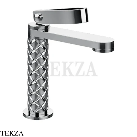 Gessi Pelle Laccetto Смеситель для раковины, без гарнитура, 78302-031, хром глянец