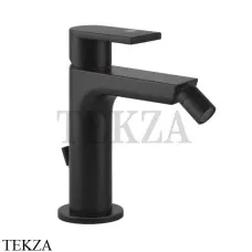 Gessi Emporio Via manzoni Смеситель для биде, с донным клапаном 38607-299, черный матовый