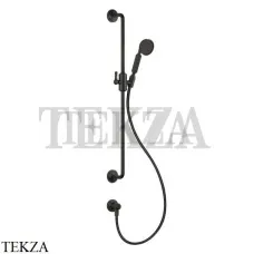 Gessi VENTI20 Штанга в комплекте с душевой лейкой, шланг, вывод 65142-187, Aged Bronze