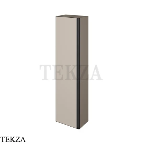 ARMADI ART QUATRO Шкаф-пенал 35 см 791-D-A, DAPHNE (бежево-серый), профиль ANTHRACITE (антрацит)