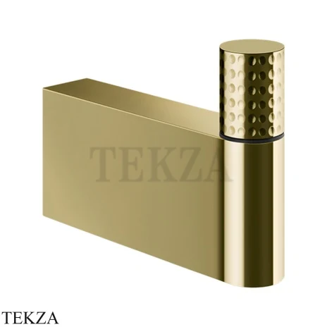 Gessi Habito CESELLO Крючок одинарный для полотенца 70423-710, Brass PVD