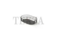 Dea Design Раковина настольная DD9097 560 R4 ,  Smoky Black R4