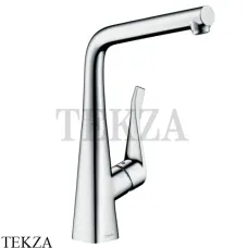 Hansgrohe Metris Смеситель для кухни поворотный 14822000, хром глянец