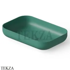 Dea Design Washbasins Раковина настольная 58х38 см Solid Surface DD9103 580 10, Green №10