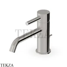 Zucchetti Pan Смеситель для раковины, с донным клапаном ZP6247.C8, nickel глянец