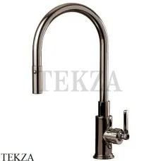 Nicolazzi Смеситель для кухни с выдвижным душем 3430TB, Tuscan brass