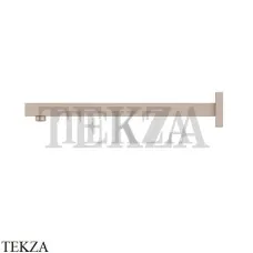 Newform Кронштейн для душа квадрат настенный L=350 27674.M0.072, Copper Satin