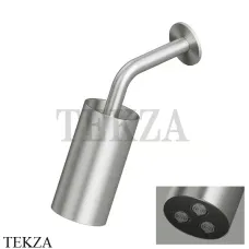 QuadroDesign Верхний душ с регулируемой струей, SF018.04 AS, Brushed Stainless Steel