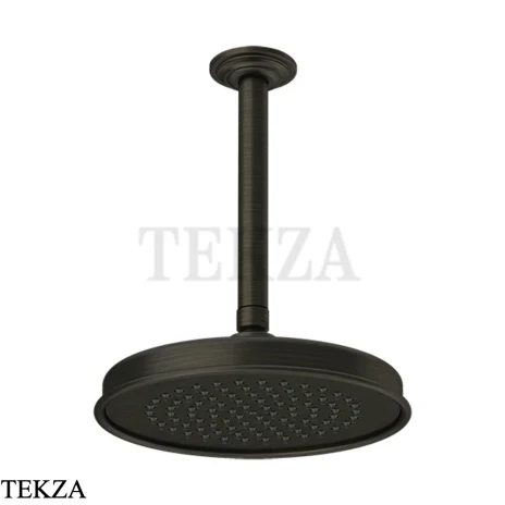 Gessi VENTI20 Верхний душ 200 с потолочным креплением 65152-187, Aged Bronze