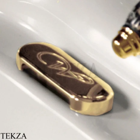 Kerasan Waldorf Заглушка для перелива, цвет золото, 811391oro