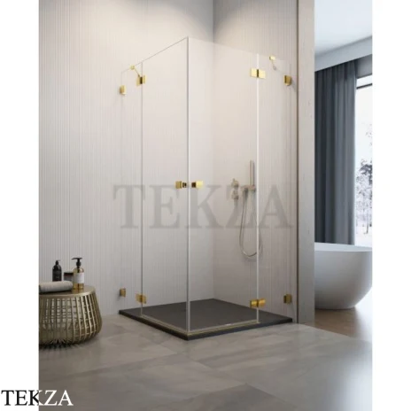 Radaway Essenza Pro KDD Душевая дверь 90 см, правая часть уголка, 10096090-09-01R, золото глянец