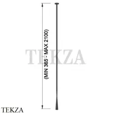 Gessi CONO Излив для раковины потолочный под размер 45199-299, Black XL (снято с производства)