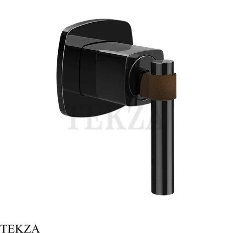 Gessi Jacqueline Смеситель-рычаг управления, внешняя часть 77045-706, black хром глянец