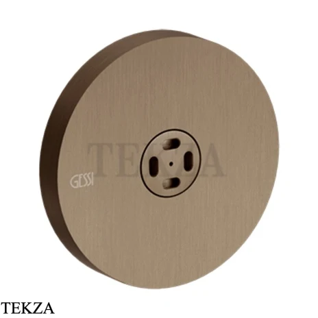 Gessi INCISO SHOWER Боковая форсунка с распылителем 32977-761, Coffee Bronze Br. PVD
