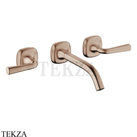 Dornbracht COYA Смеситель для раковины на 3 отв. 190, внешняя часть 36712414-42, Brushed Bronze