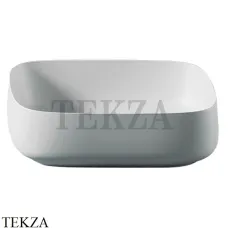 ArtCeram COGNAC Quadro 55 Раковина накладная COL008 01 34, белый глянцевый