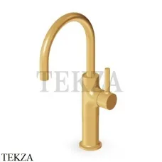 Zucchetti Pan Смеситель для раковины высокий, без гарнитура ZP6586.C41, brushed gold