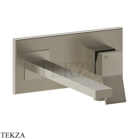 Gessi RETTANGOLO K Смеситель для раковины, внешняя часть 53088-149, Finox Brushed Nickel