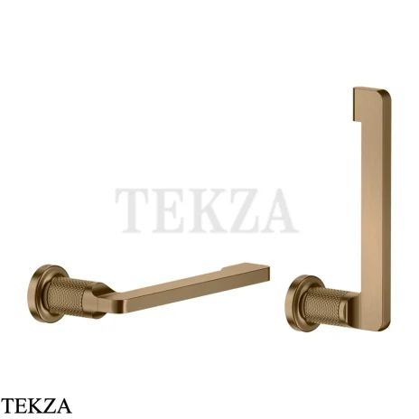 Gessi INCISO accessories Бумагодержатель без крышки 58455-791, Deep Bronze Br. PVD