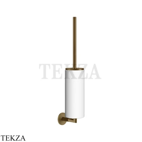 Gessi INGRANAGGIO Туалетный ершик настенный белый 63819-791, Deep Bronze Br. PVD