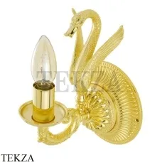 Migliore LUXOR Светильник настенный одинарный (большая розетка) 26141, золото глянец Migliore LUXOR Светильник настенный одинарный (большая розетка) 26141, золото глянец