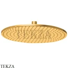 FIMA Carlo Frattini WELLNESS Верхняя круглая лейка для кронштейна 30 см F2224/2OR, золото глянец