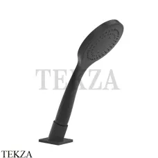 Gessi RILIEVO Душевой комплект на борт ванны, лейка, шланг 59127-299, Black XL