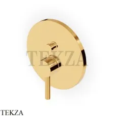 Zucchetti Pan Смеситель для душа, внешняя часть ZP6096.C40, золото глянец