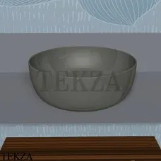 Scarabeo GLAM Раковина накладная круглая 1807, без перелива, Lava