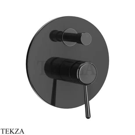 Gessi Goccia Смеситель для душа, 2 потока, внешняя часть 44678-706, Black Metal PVD