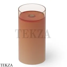 Dea Design Pedestal Basin Раковина напольная круглая Glasstech DD2012 450 R9, Brown Copper R9