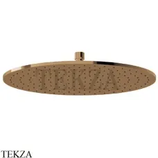 Newform Верхняя круглая лейка D400, без кронштейна 26535.31.023, Brushed bronze