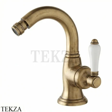 Nicolazzi Cinquanta Смеситель для биде с донным клапаном P.Mont Blanc, 3455OG76C, Raw Brass