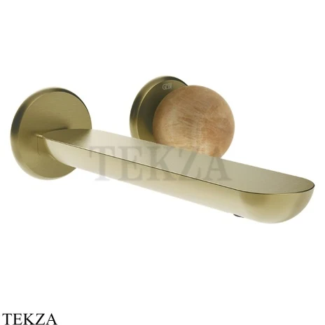 Gessi Perle Смеситель для раковины, внешняя часть 74388-727, шампань Brushed