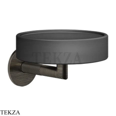 Gessi ANELLO Мыльница настенная композит черный 63702-187, Aged Bronze