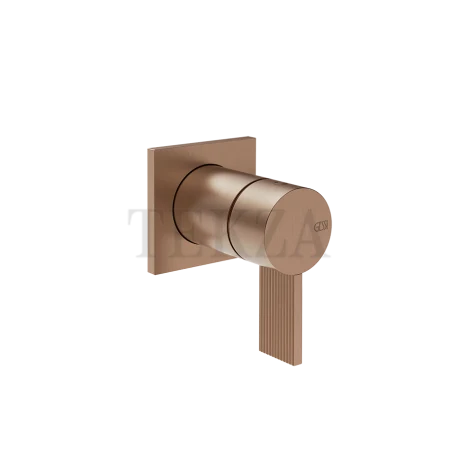 Gessi Inverso RIGATO Смеситель для душа, внешняя часть 73519-708, Copper Brushed PVD