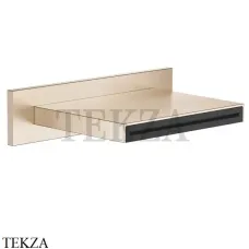 Dornbracht WATER SHEET Каскадный излив настенный монтаж 13415979-46, Brushed Champagne (22kt Gold)