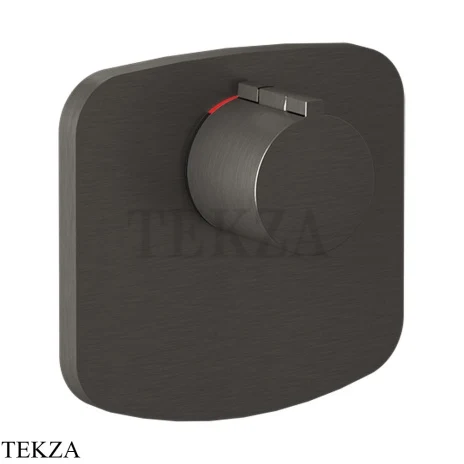 Gessi Ingranaggio-Anello Термостатический смеситель, внешняя часть 43256-707, Black Metal Brushed PVD
