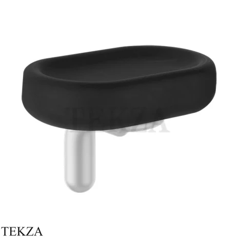 Gessi Goccia Мыльница настенная, черная керамика 38002-279, Matte White