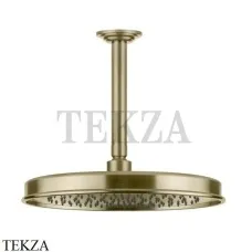Gessi VENTI20 Верхний душ 300 с потолочным креплением 65153-727, Brushed Brass